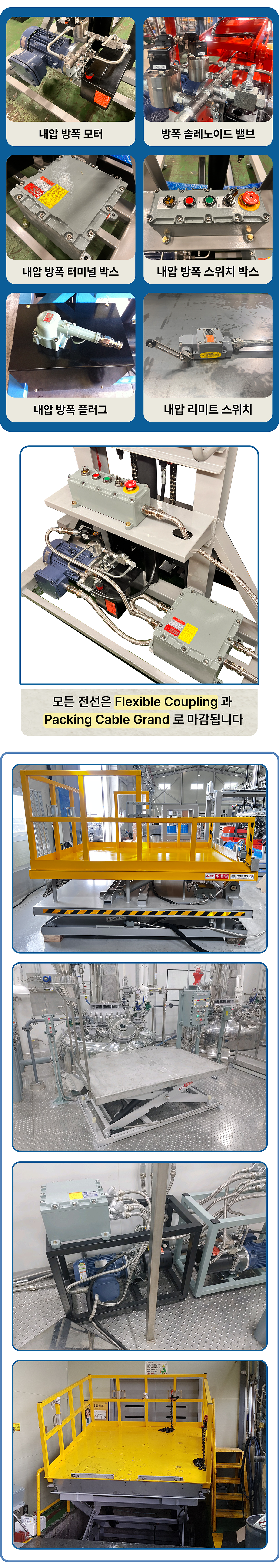 방폭 테이블리프트 이미지 02